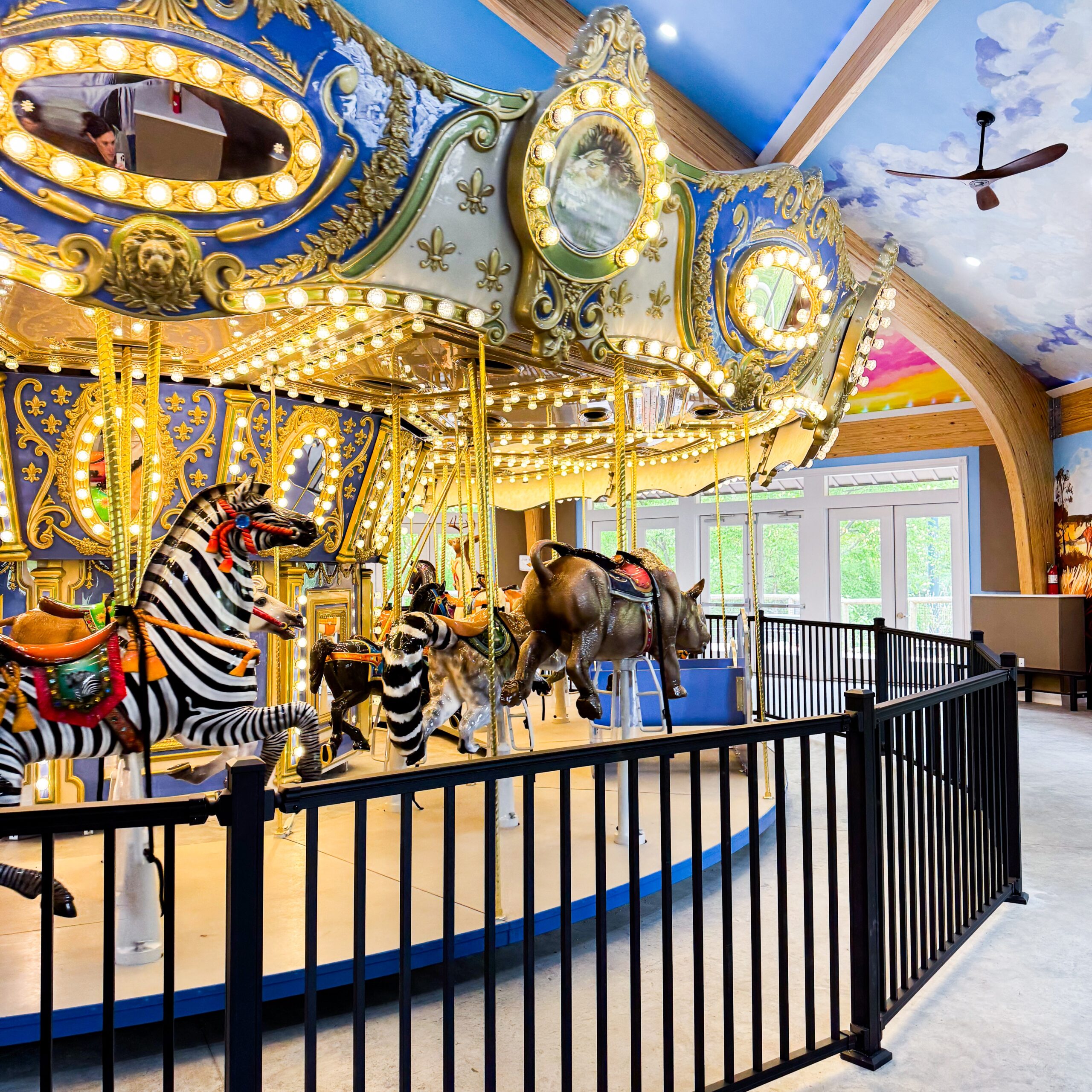 Carousel at Southwick's Zoo